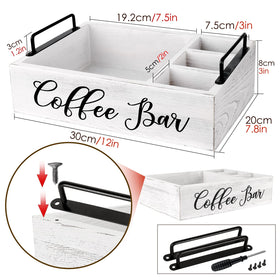 MINCORD K-Cup pod holder neatly stores cups for quick beverage prep.
