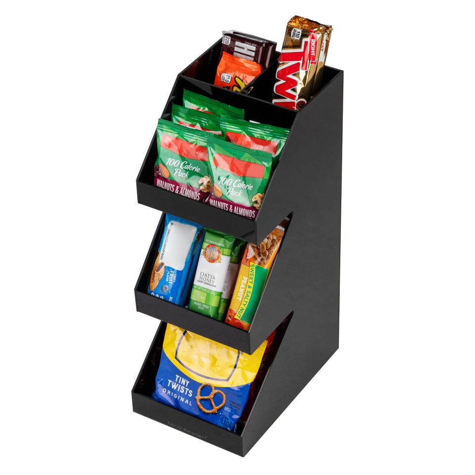 Mind Reader front view station showing organized coffee pods and tea sachets