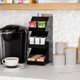 Mind Reader side-angle view compact, space-saving beverage station for busy counters