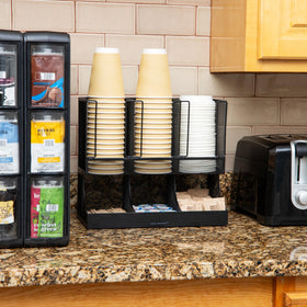 Mind Reader compact countertop design fits desks and kitchen nooks