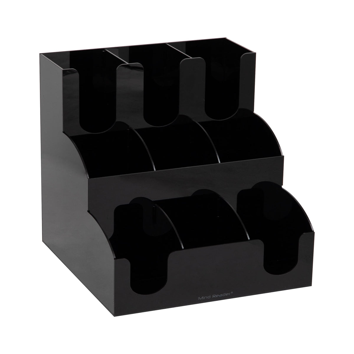 Mind Reader Condiment Station compact design saves counter space in busy kitchens.