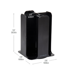 Mind Reader Cup and Lid Carousel compact dimensions save counter space.