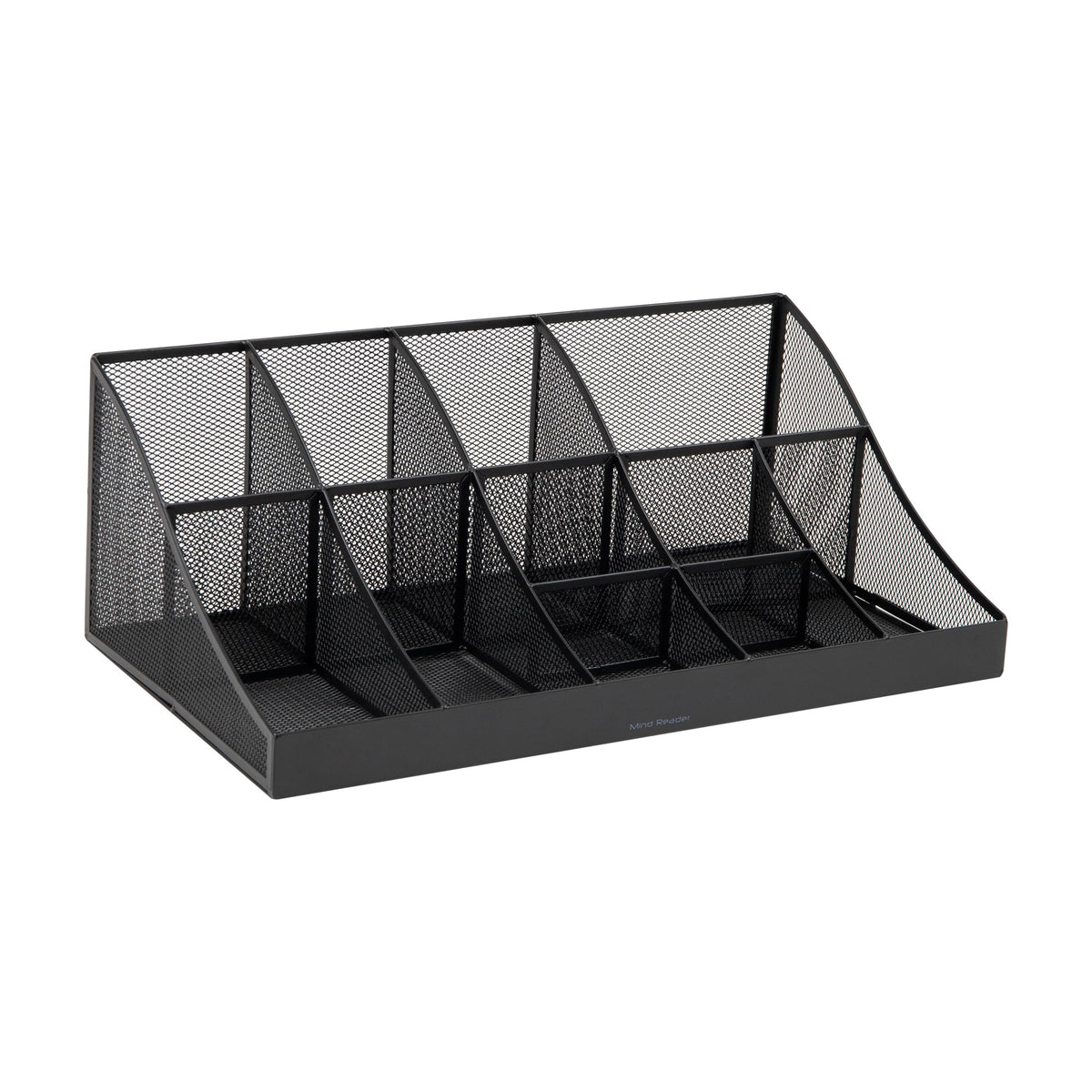 Mind Reader daily-use organizer supports pens, snacks, and office essentials.