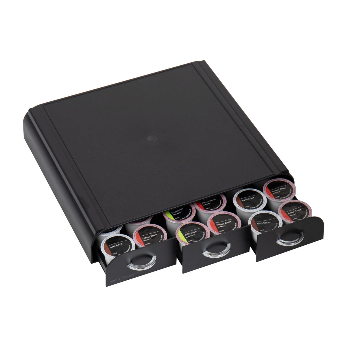 Mind Reader base features rubber grips for stable placement.