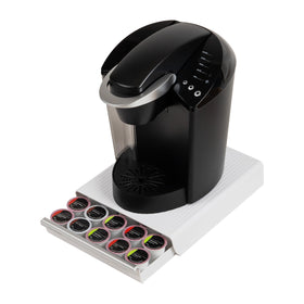 Mind Reader drawer with rubber feet offers stable, slip-free countertop storage