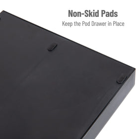 Mind Reader pod organizer fits Keurig Mini for a compact coffee station.
