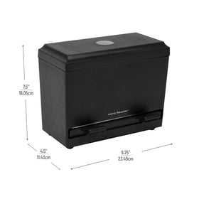 Mind Reader top-loading lid eases refills and cleaning.