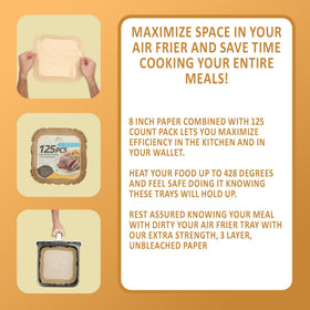 Mindful Design liners work in ovens or microwaves for fast cleanup.