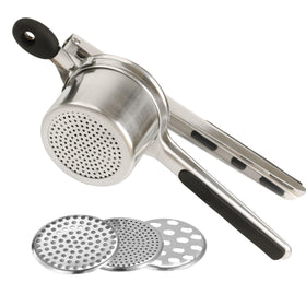 Mindful Design large 15oz potato ricer ready for batch mashed potatoes