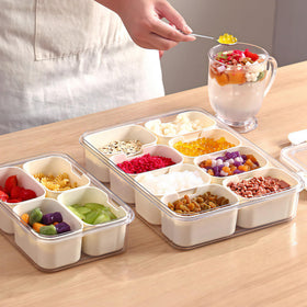MineSign Snackle Box lids closed for secure freshness.
