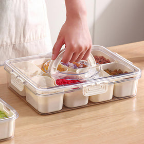 MineSign Snackle Box removable dividers create customizable sections.