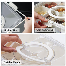 MineSign Snackle Box ideal for snacks, fruits, and nuts.