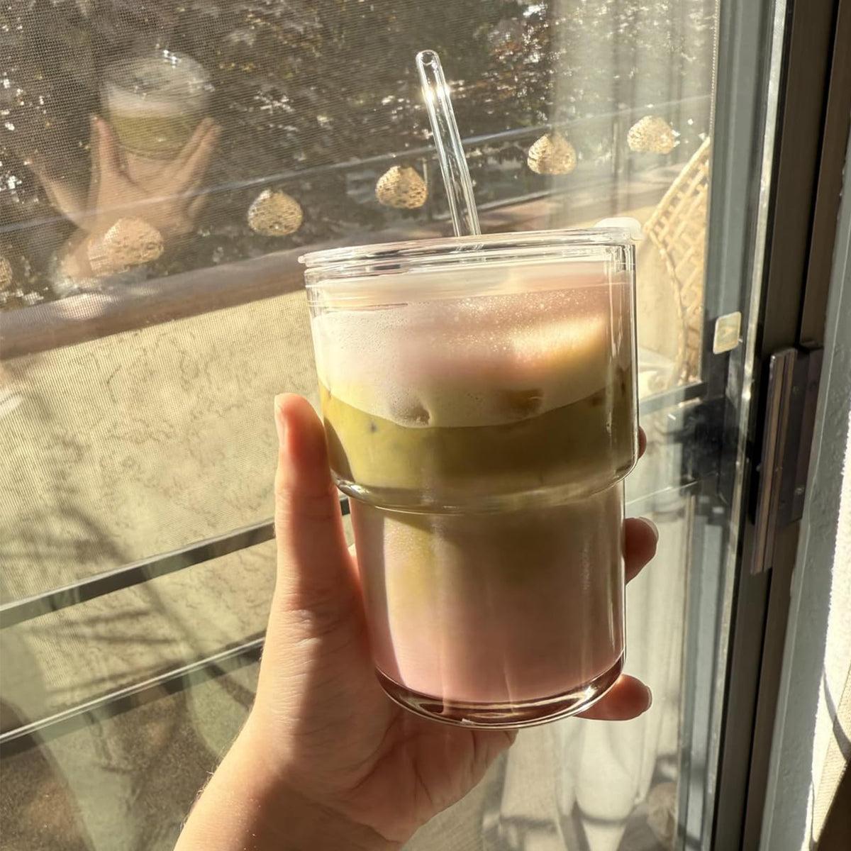 MINGHYZYA 13oz tumbler ideal for cafes, home, or gym use.