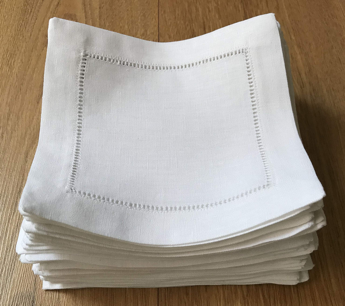 Minhcraft care-ready linen napkins for cold wash and crisp iron