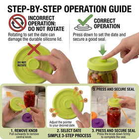 Miniguysa waterless airlock valve vents gas while keeping oxygen out.
