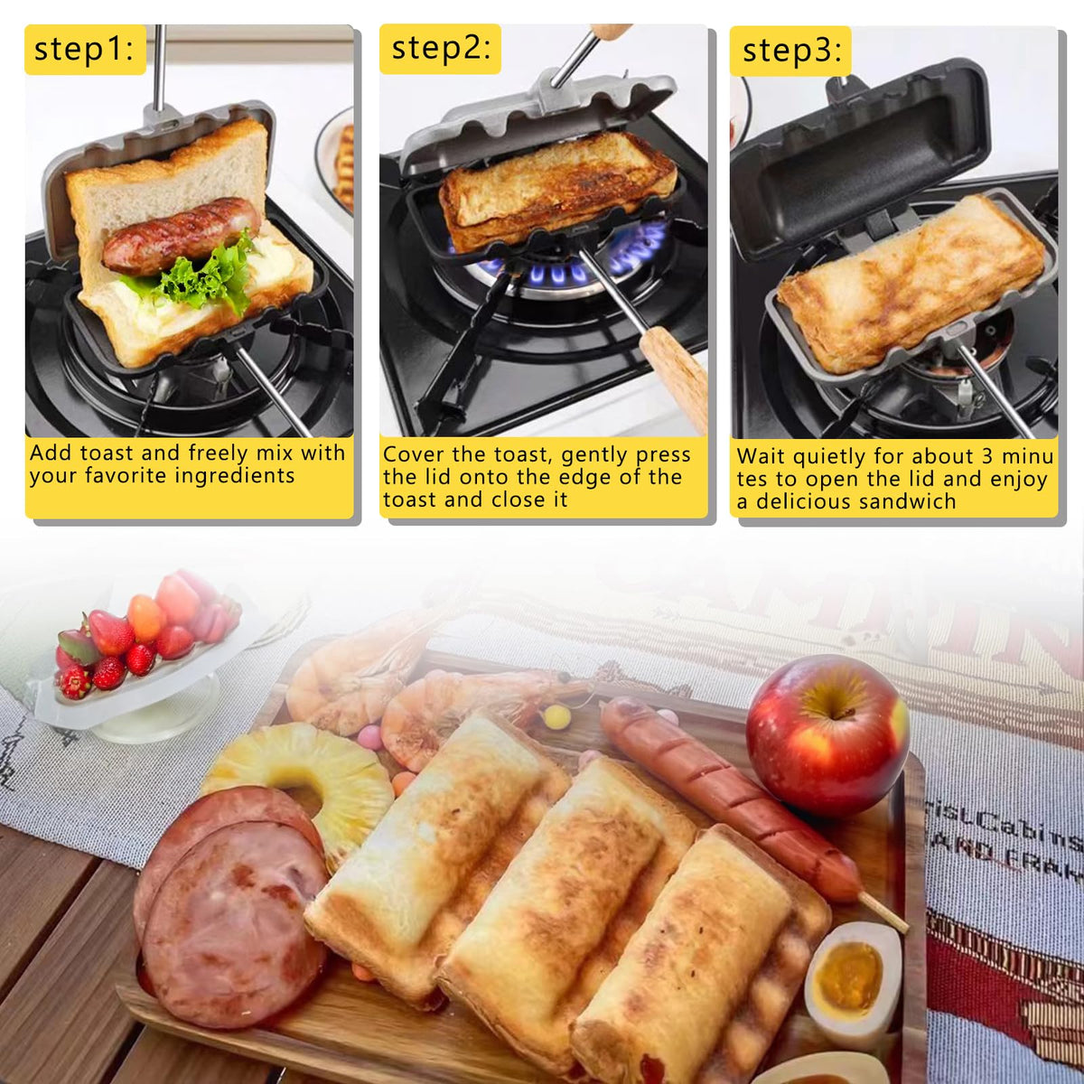 MINILIF durable aluminum construction for long lasting use at home or outdoors.