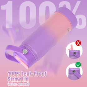 Mininoo dustproof straw lid keeps the straw clean in bags.