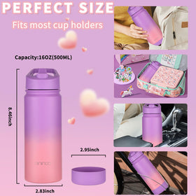 Sturdy stainless steel body built to withstand daily school life