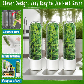 Minkeytal basil keeper features a clear design for quick checks.