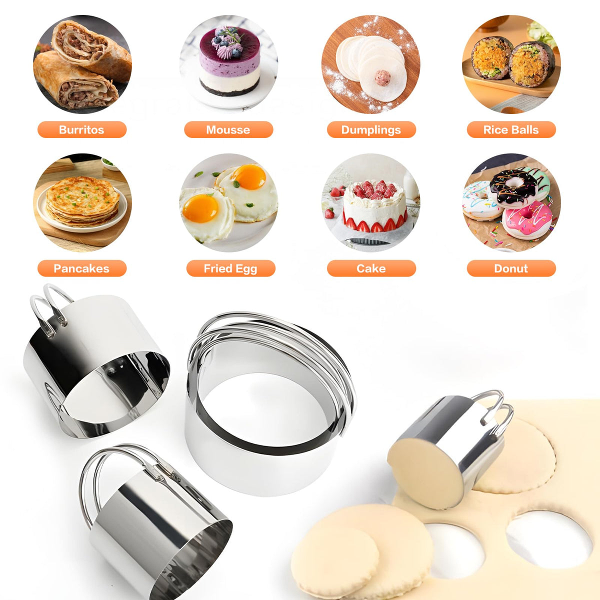 MINO ANT bread scraper with laser markings for precise sizing