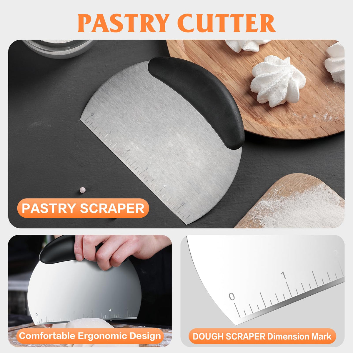 MINO ANT dough cutter for clean, precise dough portions