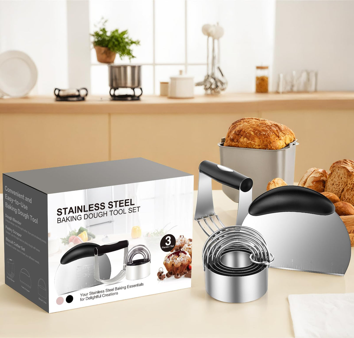 MINO ANT gift-ready pastry set for bakers of all levels