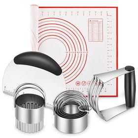 MINO ANT pastry cutter set with dough-scraper blades for precise, clean cuts.