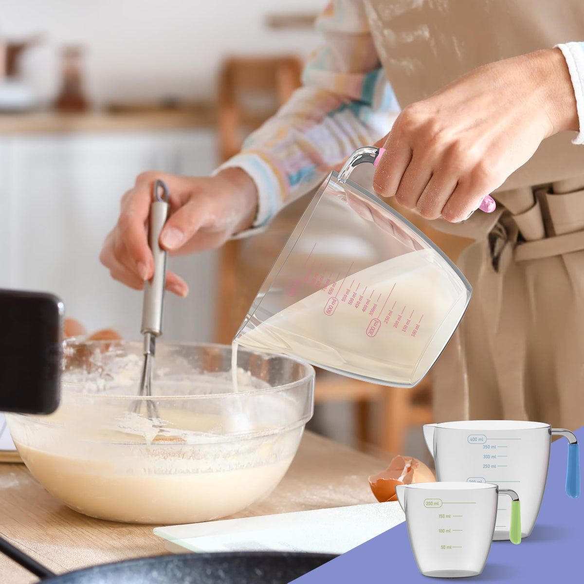 Minteem oval-end spoons fit spice jars and prevent spills.
