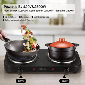 MIOAOTCE 6.1-inch cooktop suitable for dorm rooms and offices.