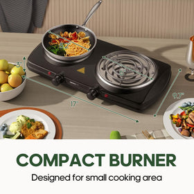 MIOAOTCE hot plate displaying a six inch coil for larger pots.