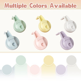 Miradexic two-pack wide-mouth lids for convenient replacements