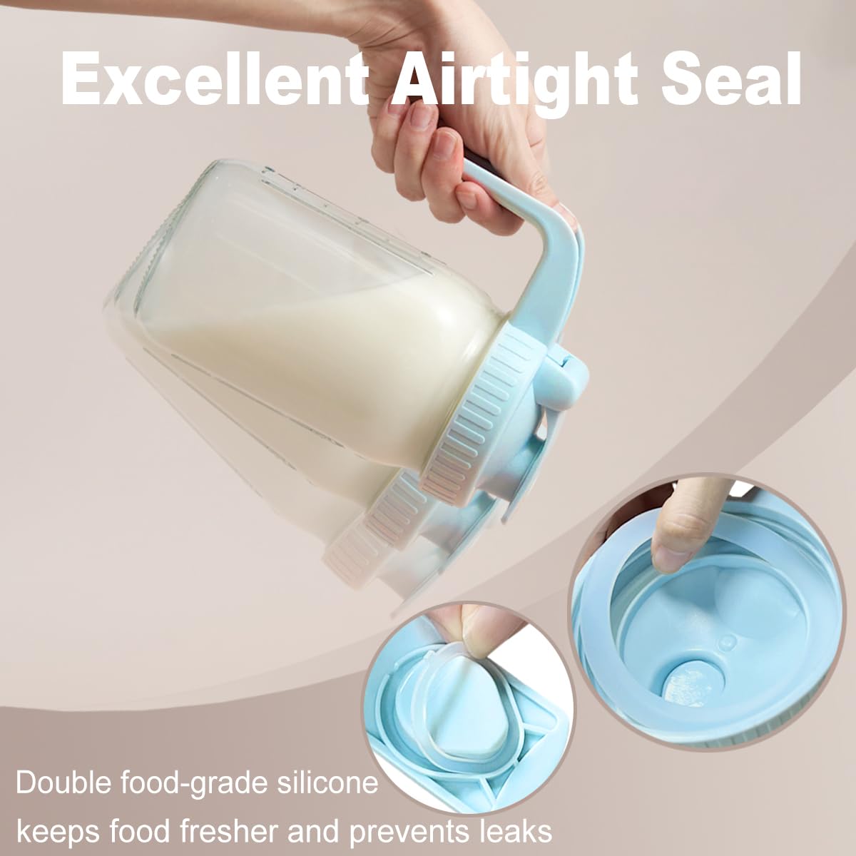 Miradexic coffee creamer pitcher for smooth, controlled coffee ritual.