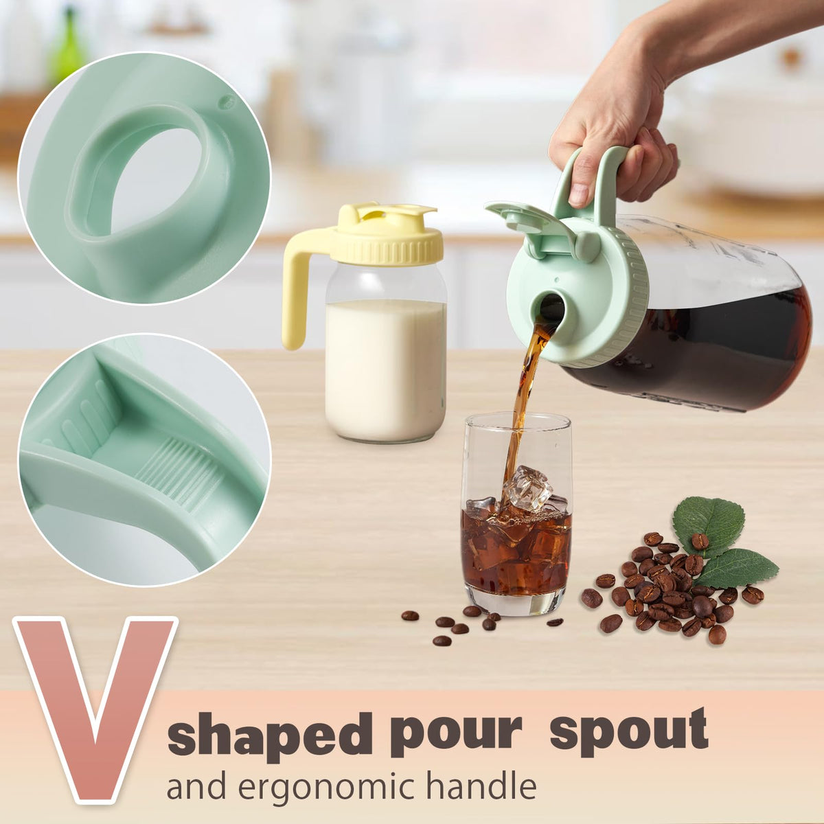 Miradexic lid features anti-slip grip for safe pouring in humid kitchens