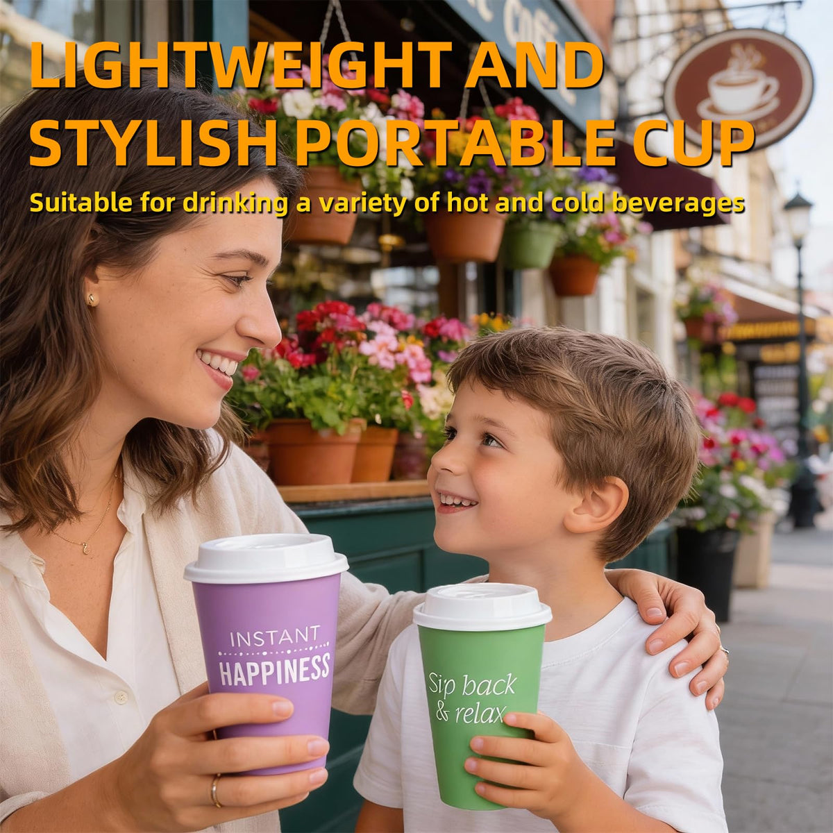 MiraFure versatile cups for parties, picnics, and offices