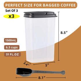 MiraFure soft-white translucent design protects contents from light while allowing quick checks.