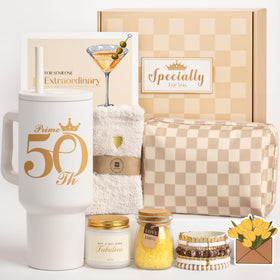 Mirasphere 50th tumbler on the go for daily hydration and style