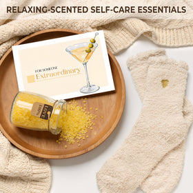 Mirasphere bath salts offer spa like relaxation at home.