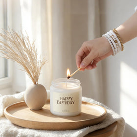 Mirasphere beige headband adds subtle comfort and flair