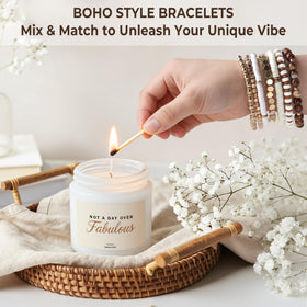 Mirasphere bracelet set adds subtle sparkle for daily wear.