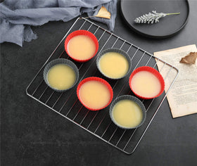 Mirenlife jumbo cups arranged for a party setup with red-gray colors.