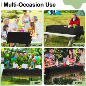 Misaya 54 by 108 inch table cover offers full-table protection.