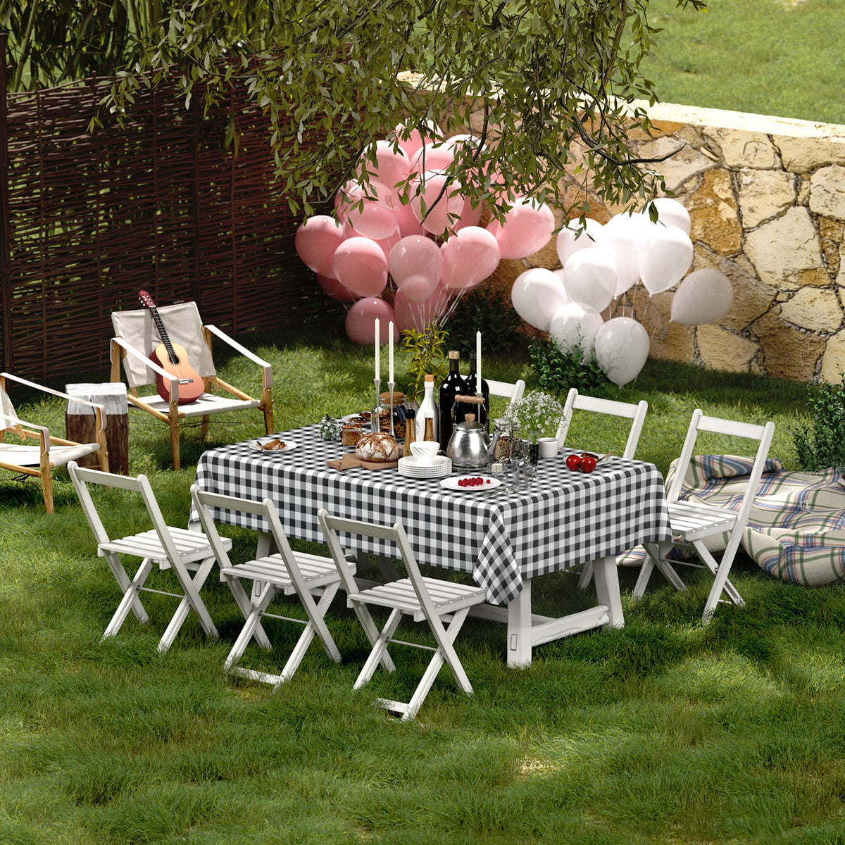misaya durable tablecloth for outdoor dining and gatherings