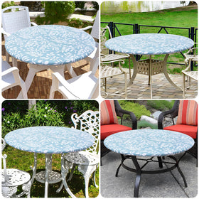 Misaya fits 36 to 44 inch round tables for versatile use.
