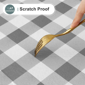 Misaya outdoor picnic scene with a durable tablecloth for patio meals.