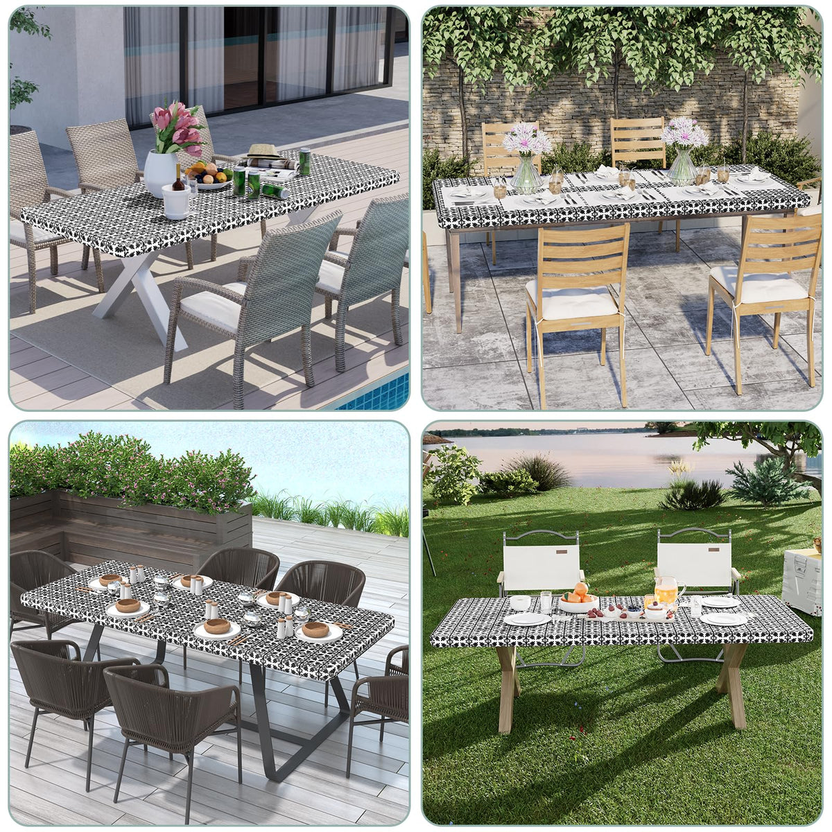 misaya fits indoor and outdoor tables with a secure cover