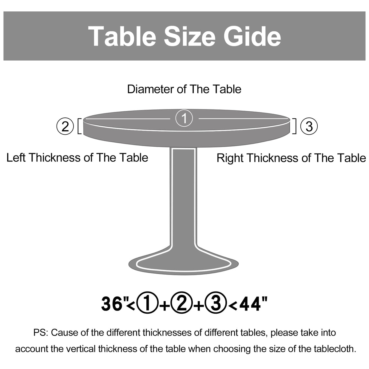 Misaya stain-resistant tablecloth keeps tables looking clean.