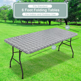 Misaya versatile design works indoors or outdoors for dining and picnics.