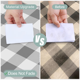 Misaya close-up shows the soft vinyl surface and easy wipe-clean maintenance.
