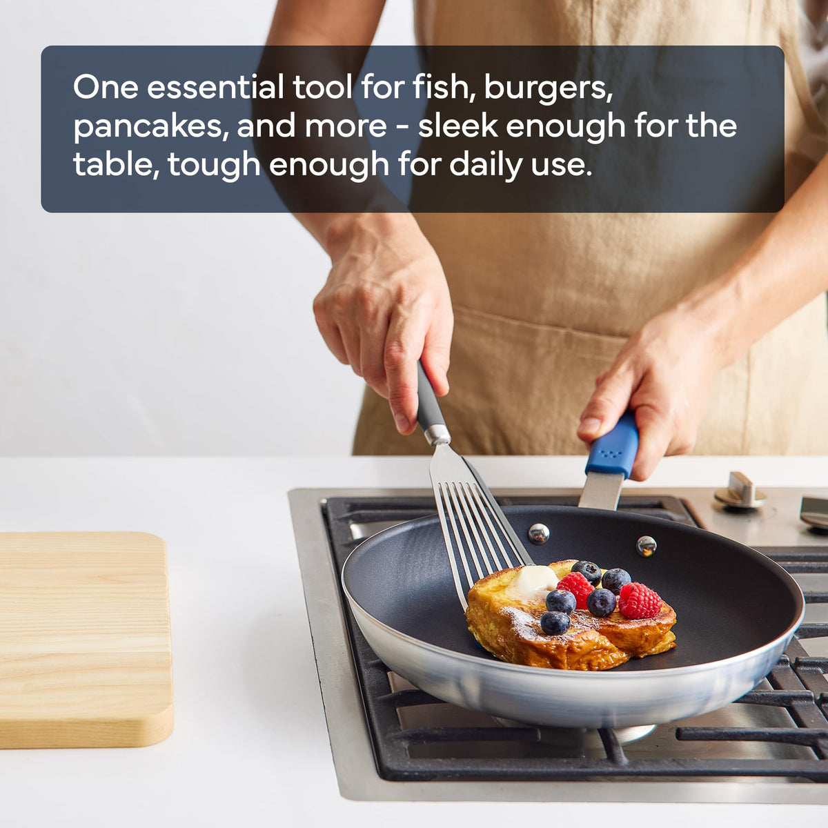 Misen Fish Spatula dishwasher-safe for easy cleanup after meals