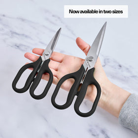 Misen Heavy Duty Kitchen Shears easily open packages without struggle.